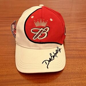 Dale Earnhardt Jr #8 Budweiser Hat NASCAR Pit Cap Beer Strapback Adjustable  NWT